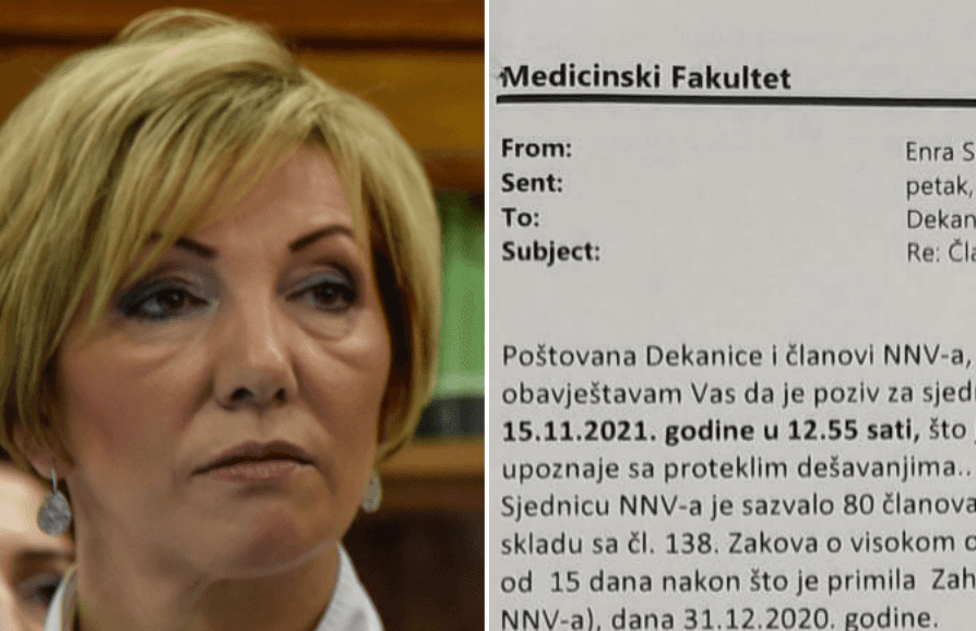 Enra Suljić kolo vodi: Naredba inspektora za nju ne vrijedi, sutra sjednica na Medicini
