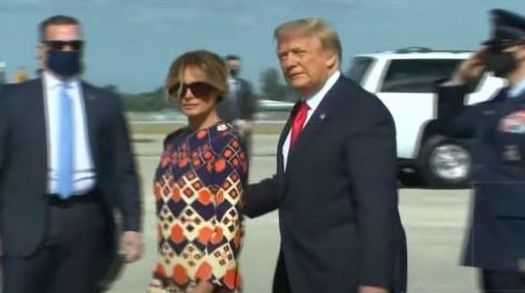 Melanija i Donald stigli na Floridu - Avaz