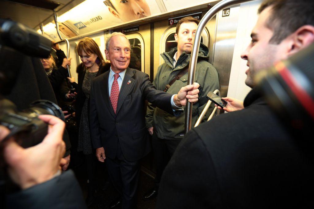 Michael Bloomberg u Subwayu - Avaz
