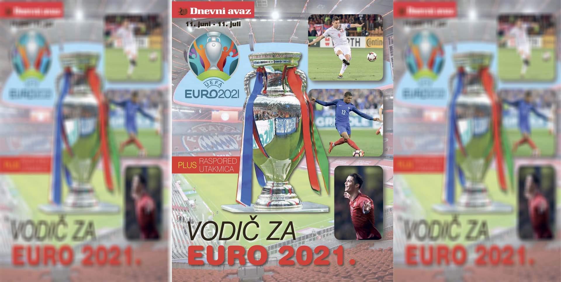 Danas u "Dnevnom avazu" specijalni prilog: Vodič za Euro 2021.