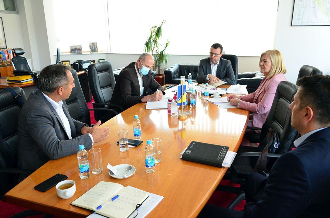 Džindić održao sastanak s Upravom i Nadzornim odborom "Aluminija"