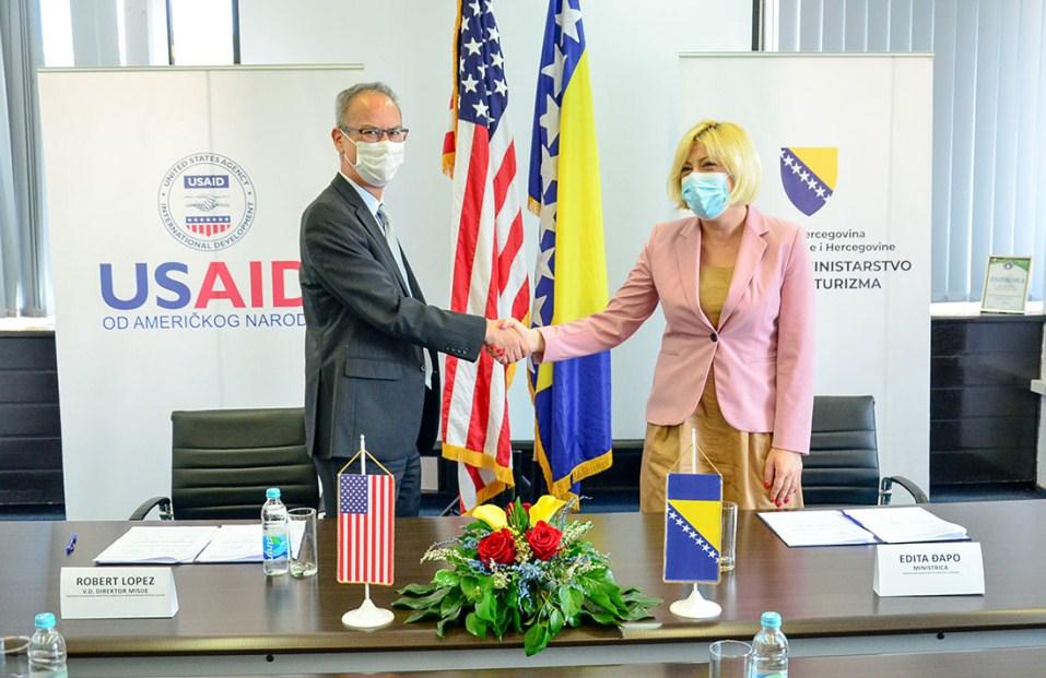 USAID će pomoći oporavak turizma u BiH