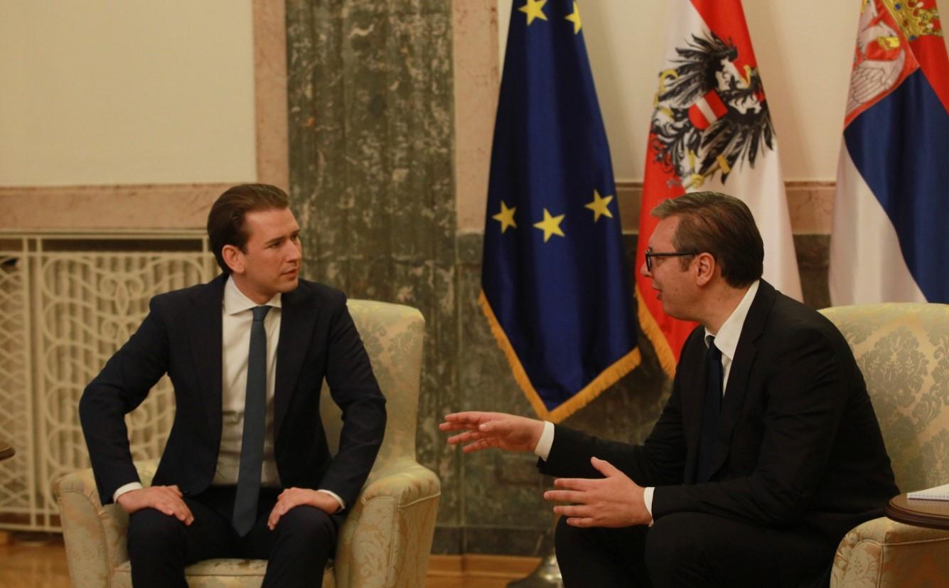 Vučić se sastao sa Kurzom: "Dragi prijatelju, danas imam čast da Vam uručim najviše odlikovanje Srbije"