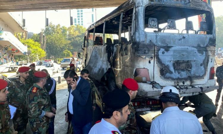U eksploziji u autobusu u Damasku ubijeno 13 pripadnika sirijske vojske