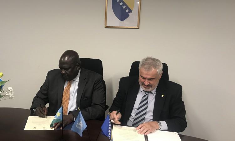 Uspostavljeni diplomatski odnosi Bosne i Hercegovine sa Republikom Južni Sudan