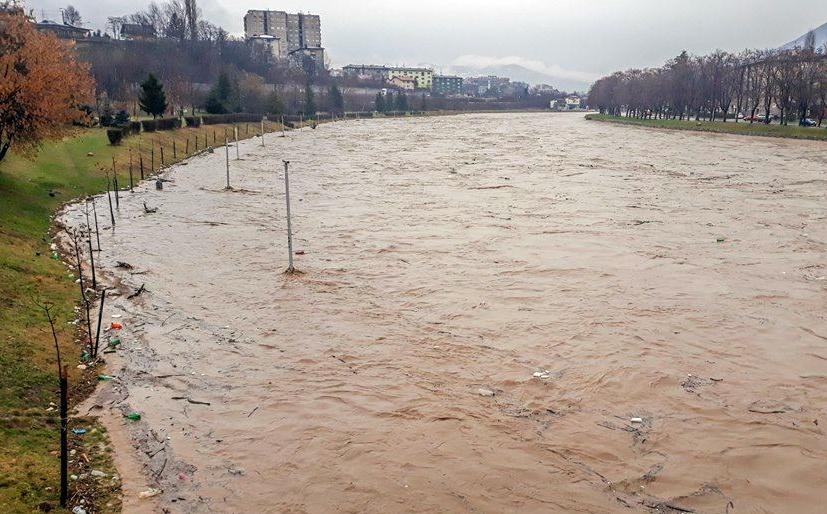 Nivo vodenih tokova na području grada Zenica u blagom opadanju