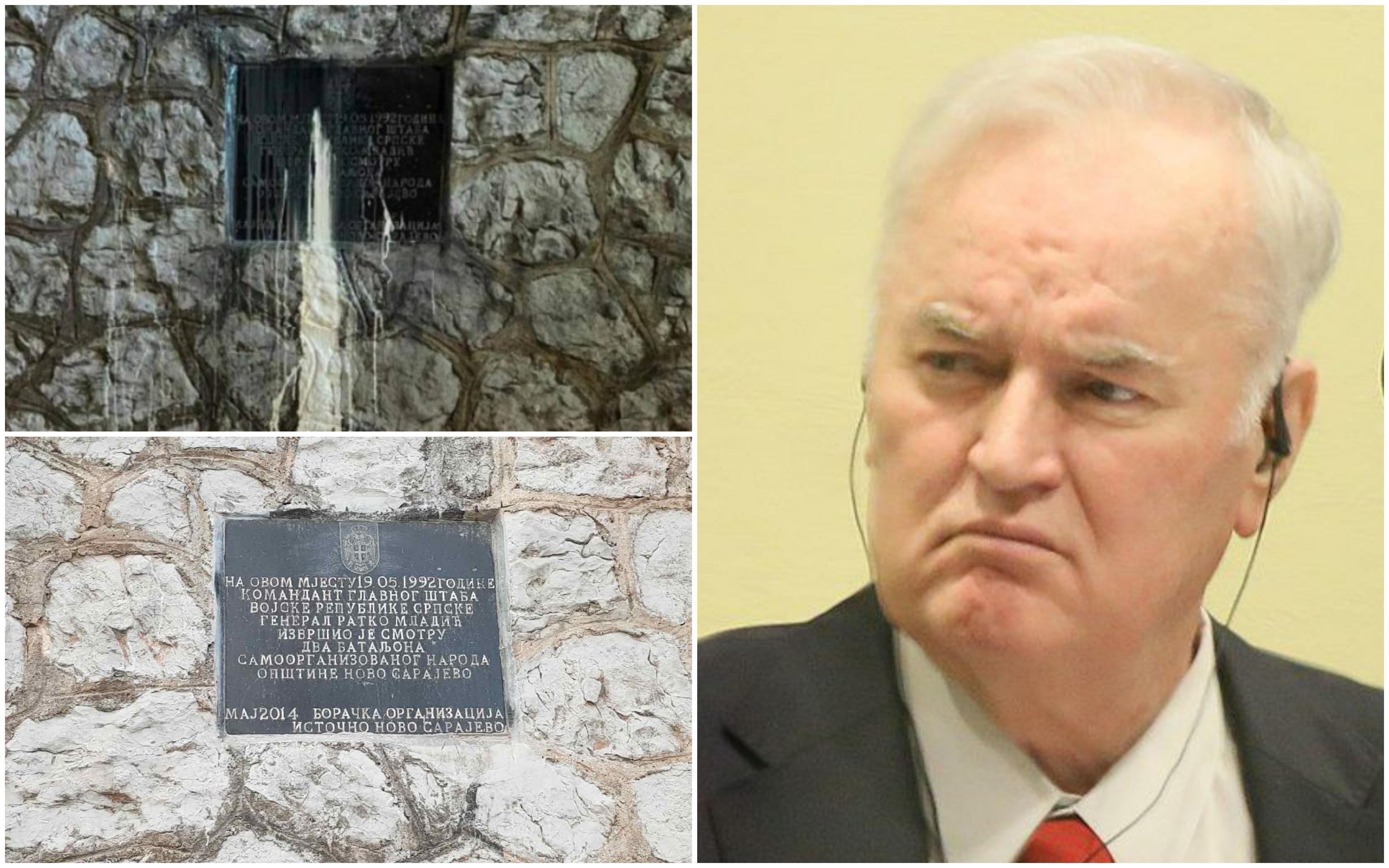Sarajlija koji je prefarbao ploču ratnog zločinca Mladića: Ispravno sam postupio