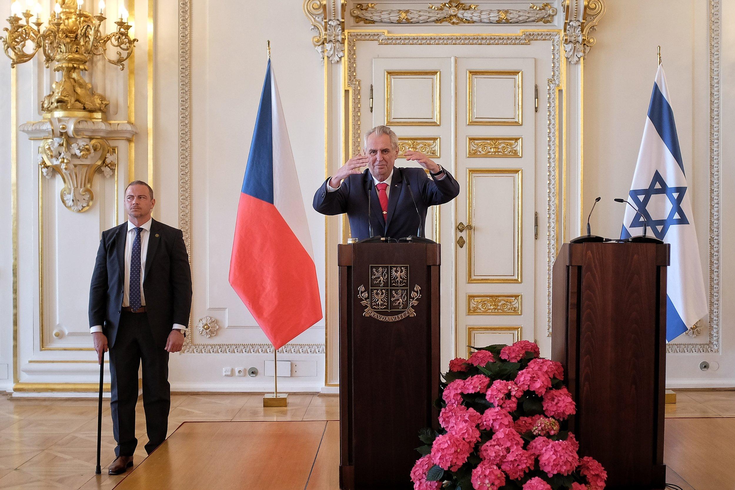 Zeman: Češka ima bliske veze sa Izraelom - Avaz
