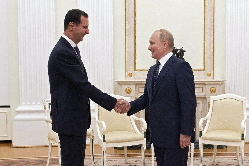 Bašar al-Asad i Vladimir Putin - Avaz