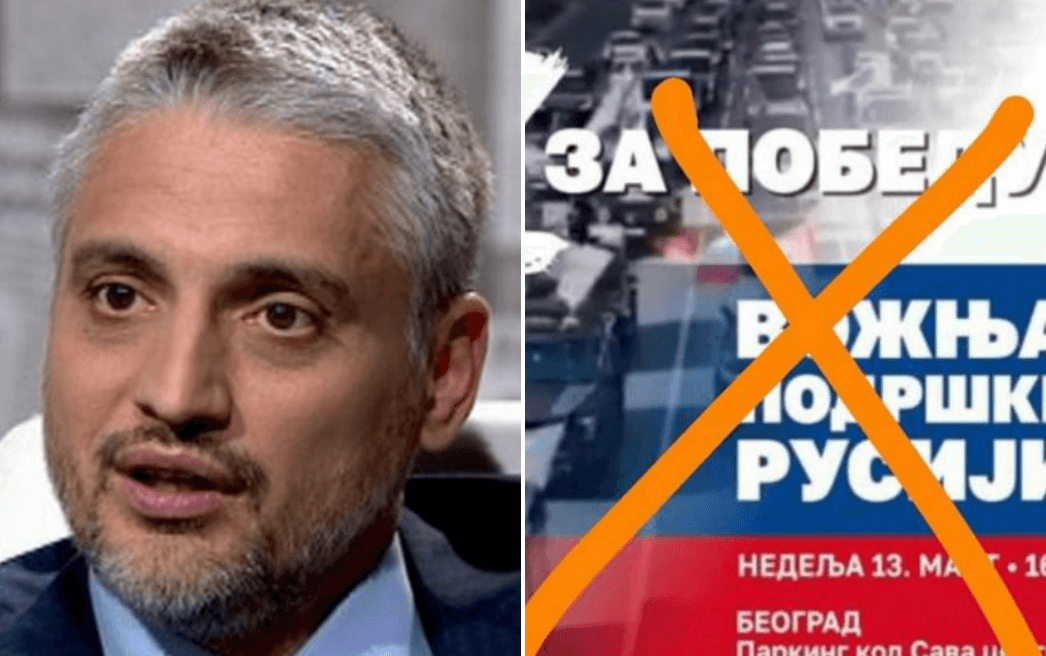 Čedomir Jovanović: Skupovi podrške Rusiji sramota su za cijelu Srbiju