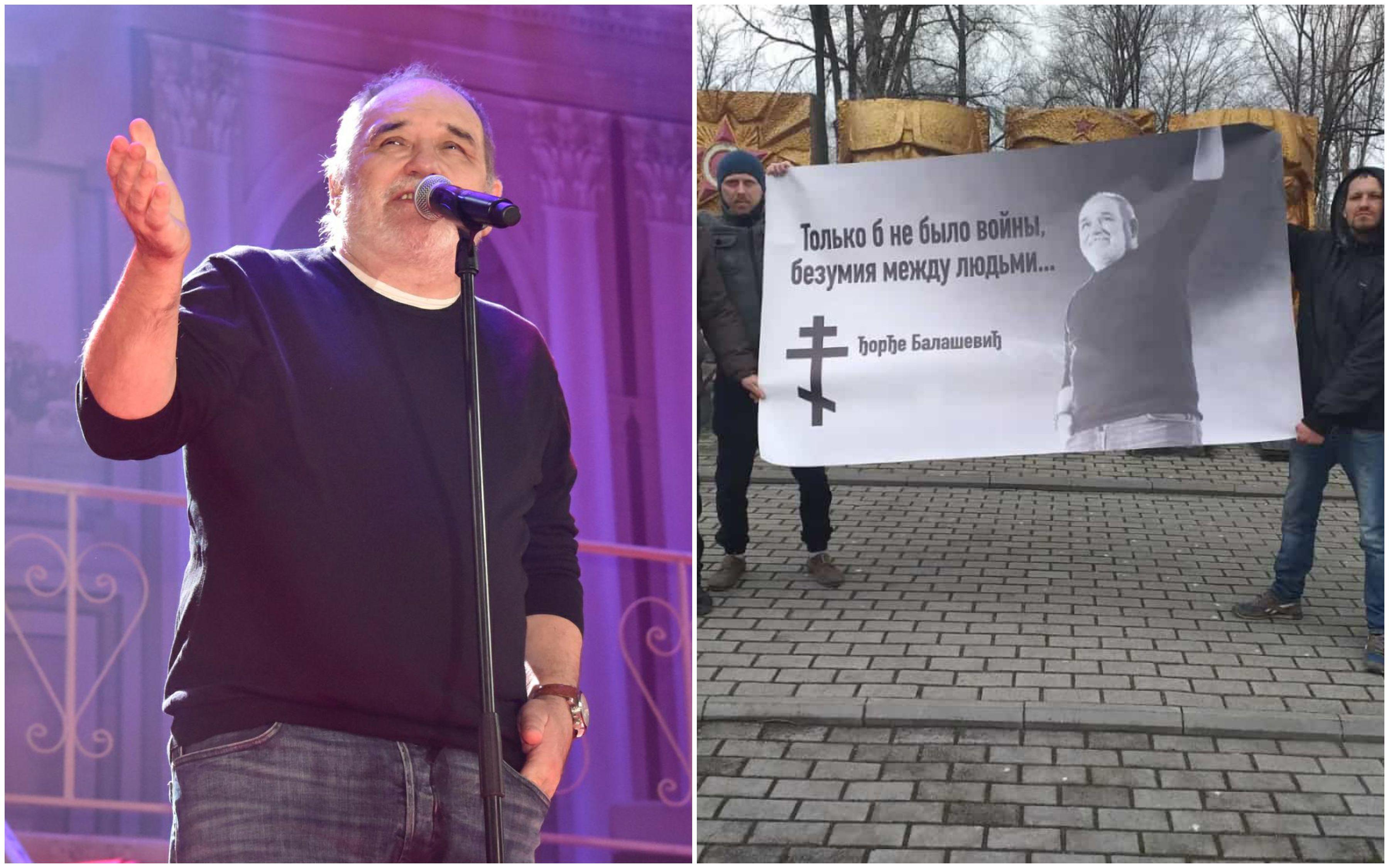 Balaševićev sin Aleksa za "Avaz" o transparentu u Donjecku: Koliko god smo djeca mira, opet smo sa svih strana počešani od rata
