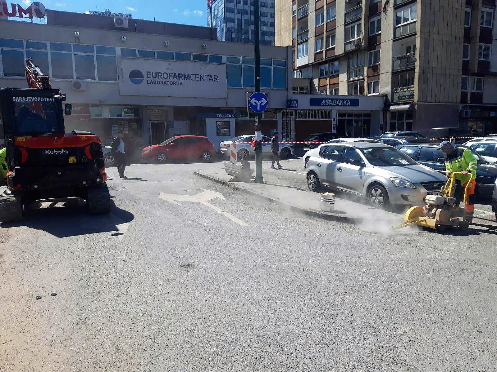 Počela obnova parkinga u Kolodvorskoj ulici