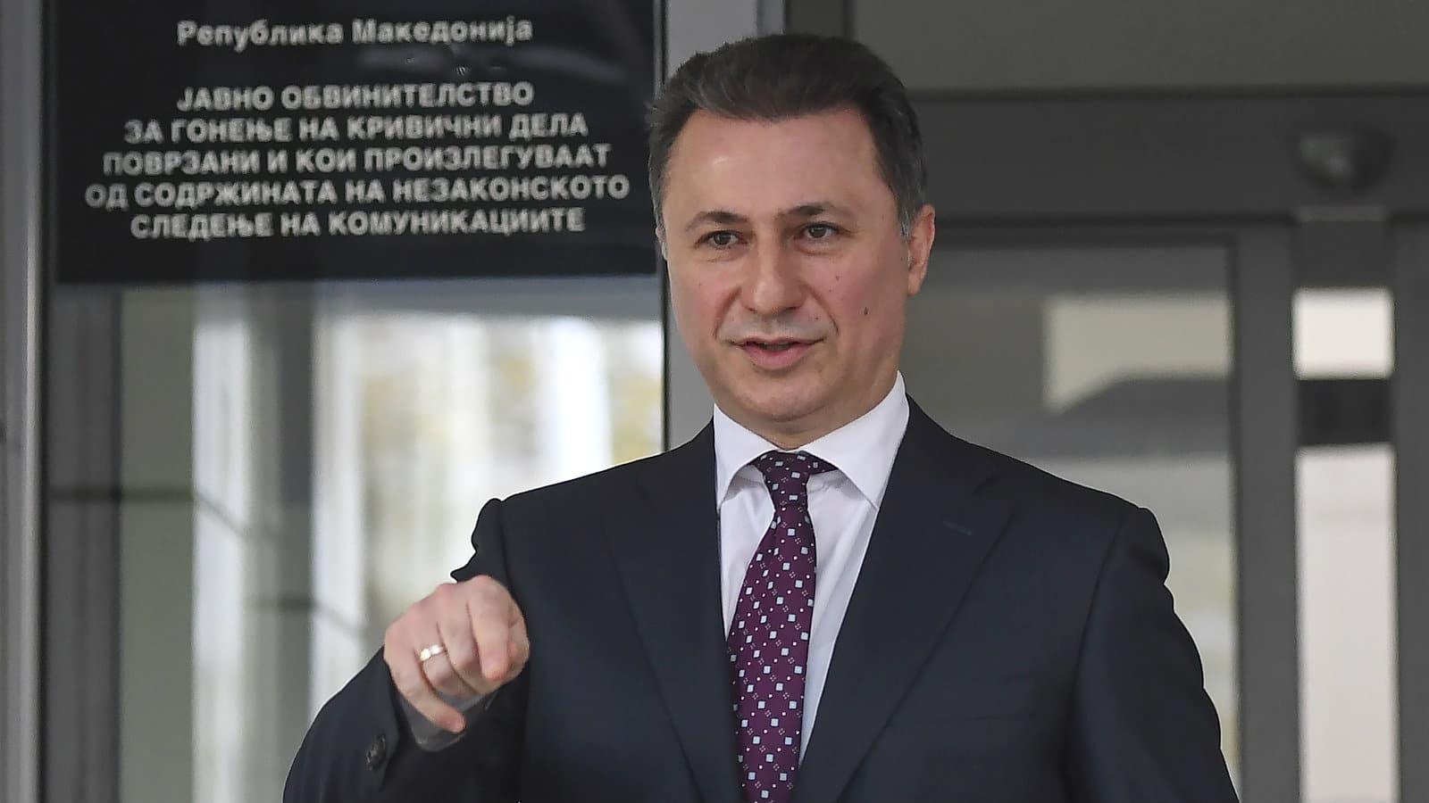 Bivši makedonski premijer u odsustvu osuđen na sedam godina zatvora