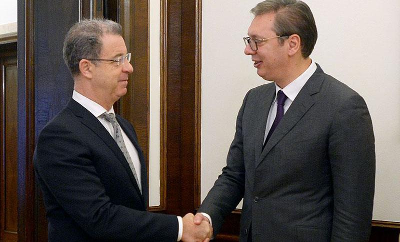 Aleksandar Vučić sastat će se danas sa Seržom Bramercom
