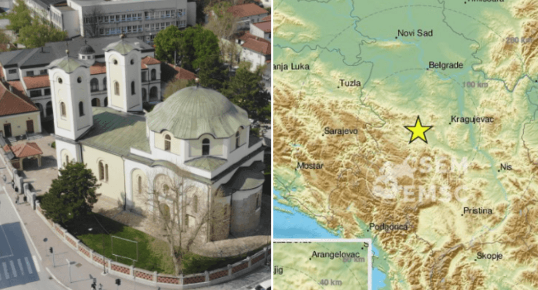 Treslo se u Srbiji: Jak zemljotres kod Čačka