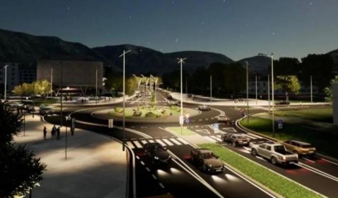 Izgradnja novog kružnog toka u Mostaru koštat će milion KM