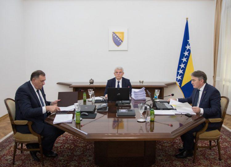 Predsjedništvo Bosne i Hercegovine razmatrat će državni budžet