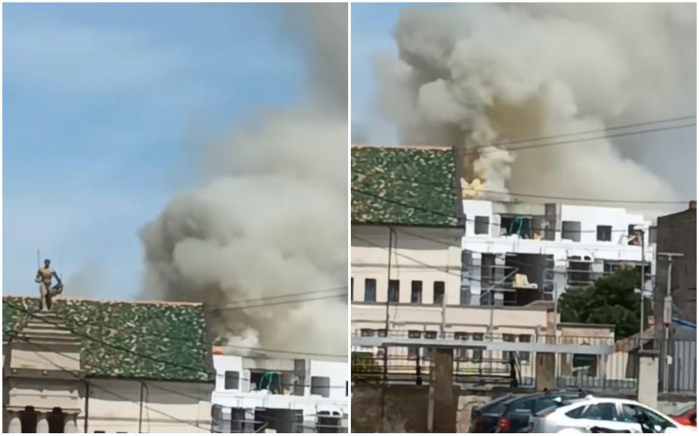 Zgrada u izgradnji gorjela: Ekipa vatrogasaca hitno izašla na teren