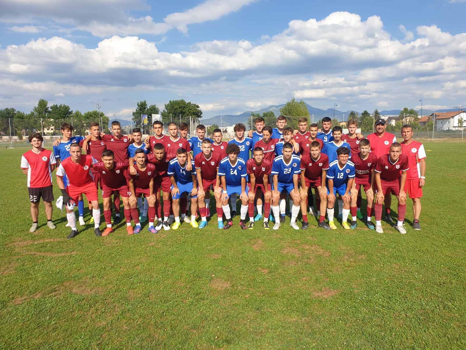 Kamp je uspješno apsolviran kontrolnim utakmicama između polaznika kampa i omladinskih selekcija FK Sarajevo - Avaz