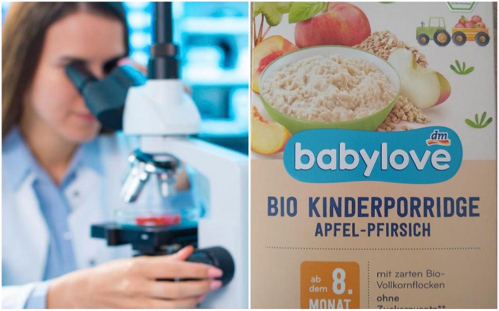 Obavijest se odnosi isključivo na proizvod "Bio Kinderporridge Apfel-Pfirsich/Bio nemlecna ovesna kase s prichuti jablka a broskve 200g" brenda "dm babylove" - Avaz