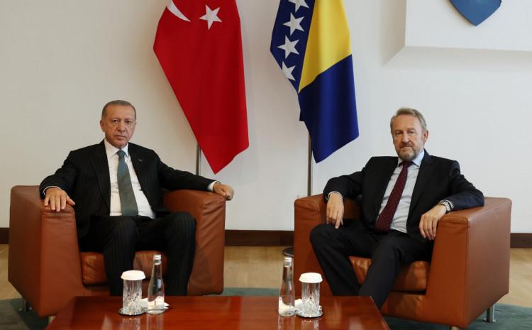 Erdoan i Izetbegović: Sastali se tokom posjete turskog predsjednika Sarajevu - Avaz