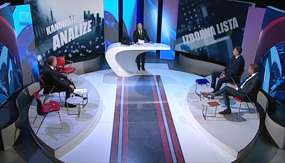 Bećirović, Hadžikadić i Izetbegović u debati u programu FTV-a