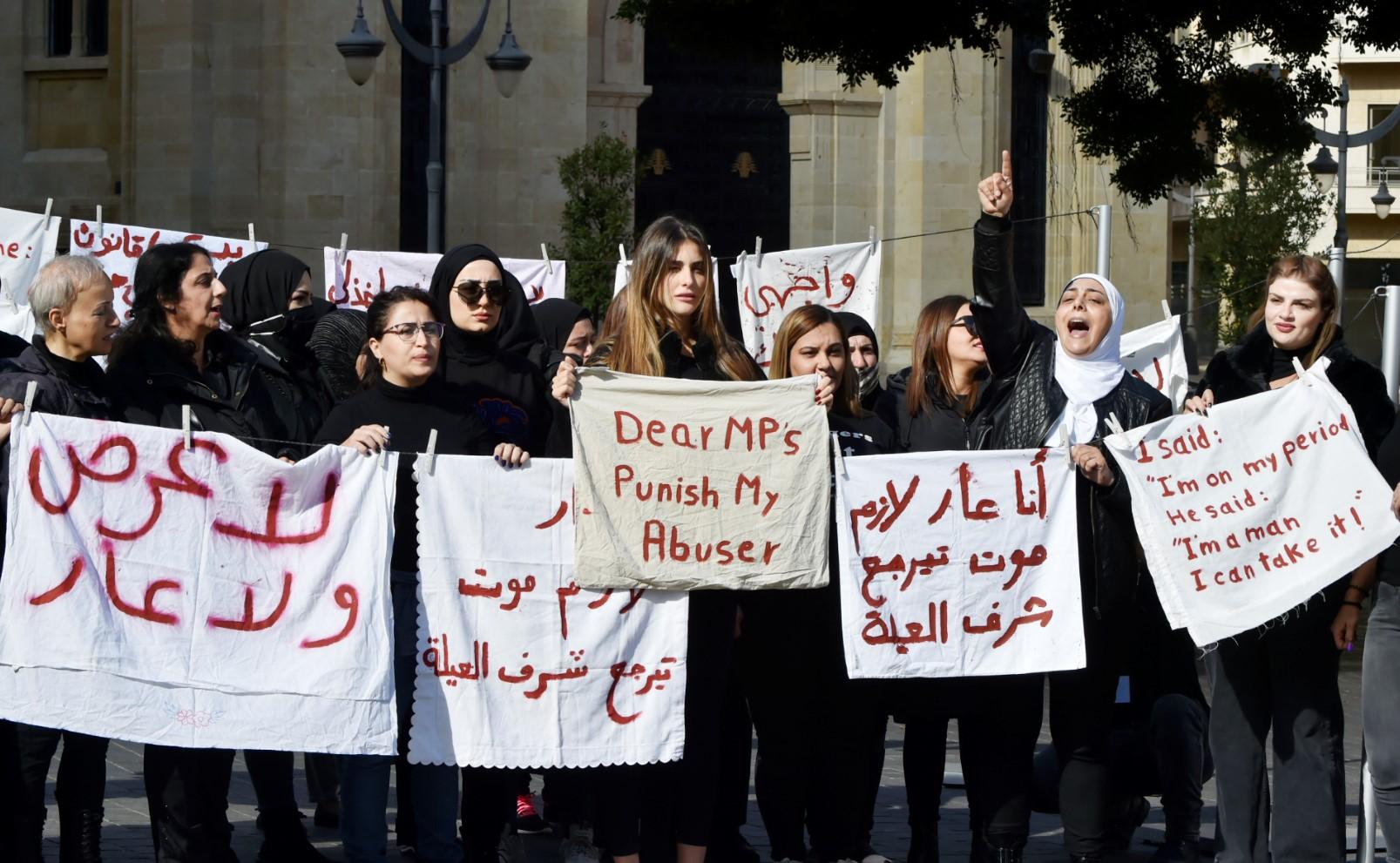 Protest žena u Libanu: Traže veće kazne za nasilje i uznemiravanje