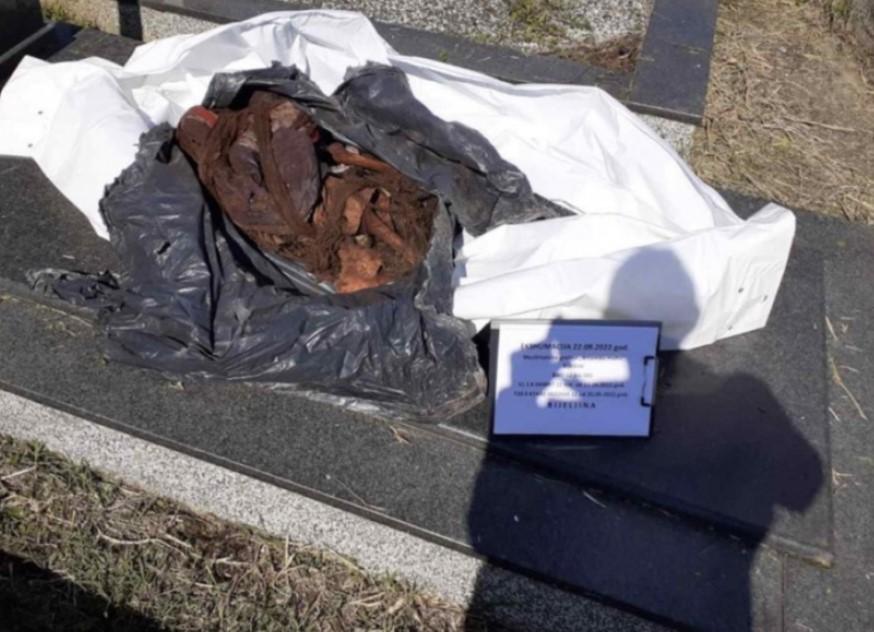 Na području Bijeljine ekshumirani posmrtni ostaci jedne osobe
