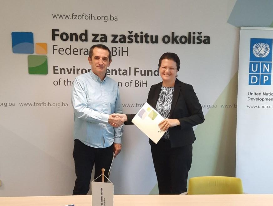 UNDP i Fond za zaštitu okoliša FBiH potpisali Memorandum o saradnji