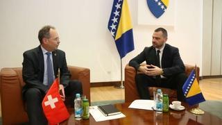Magazinović sa švicarskim ambasadorom: Otvaranje pregovora s EU se dočekuje u mnogo boljem ozračju