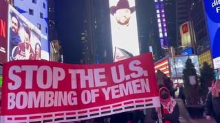 Protesti u Njujorku i Vašingtonu protiv američkih i britanskih napada u Jemenu
