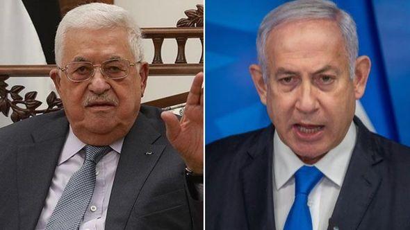 Mahmud Abas i Benjamin Netanjahu - Avaz