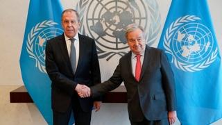 Lavrov se sastao sa Guterešom: UN da se striktno pridržava principa nepristrasnosti