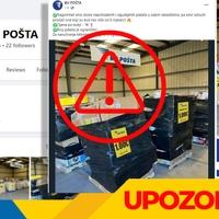 BH Pošta upozorava: Lažni Facebook oglas za prodaju izgubljenih paketa