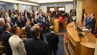 Konstituiran novi saziv, nije izabran predsjednik Skupštine Crne Gore