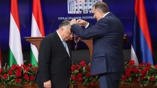 Dodik uručio orden Orbanu koji je potom govorio o nepravdi prema Srbima