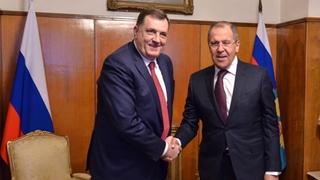 Povodom novogodišnjih praznika: Lavrov uputio čestitku Dodiku