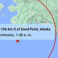 Razoran zemljotres pogodio Aljasku, izdato upozorenje na cunami