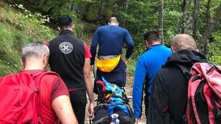 GSS Sarajevo: Spašena povrijeđena planinarka iz Velike Britanije na području Bukovika