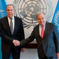 Lavrov se sastao sa Guterešom: UN da se striktno pridržava principa nepristrasnosti