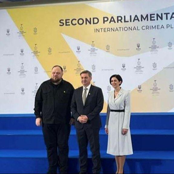 Zvizdić na Drugom parlamentarnom samitu Međunarodne platforme za Krim