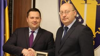 Direktor Granične policije Kuprešaković primio u posjetu ambasadora Republike Estonije u BiH