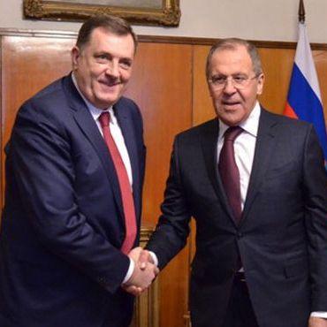 Povodom novogodišnjih praznika: Lavrov uputio čestitku Dodiku