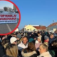 Protesti zbog napada na tinejdžere: "Huligani su istukli Vukovar"