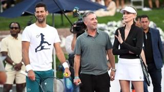 Đoković se opušta u SAD: Igrao tenis s jednom od naljepših glumica