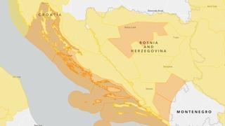 Na snazi narandžasti meteoalarm širom BiH zbog jakih udara vjetra