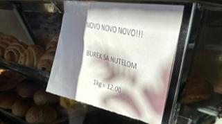 U Tuzli se prodaje burek s Nutellom, ljudi zgroženi: ''Vlasnika pekare baciti lavovima''
