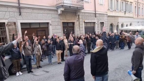 Fašistički pozdravi u Italiji - Avaz
