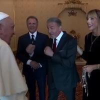 Papa Franjo primio u audijenciju Silvestera Stalonea