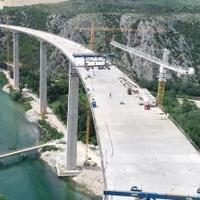 Fascinantni prizori kolosalnog mosta na Koridoru 5C: Uskoro će spojiti obale Neretve